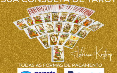 Agende a sua consulta de tarot! PIX, parcelamento, cartão de crédito.